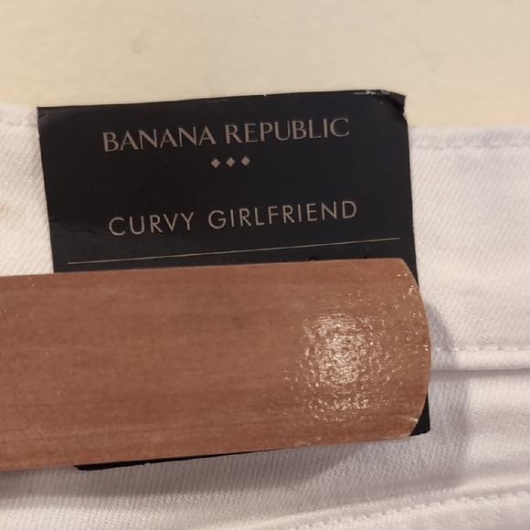 Banana Republic White Denim Jeans - Picture 7 of 10